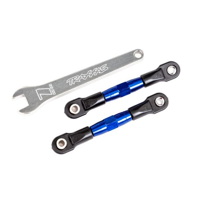 koop Camber trekstang 7075-T6 aluminium blauw 56mm achter l/r by Traxxas for only € 36,95 in TRX 2000 tot 2699, Ophanging, Ophanging / koppelingen, Turnbuckles & Threaded Rods at Bliek Modelbouw, Bliek Modelbouw. Beschikbaar