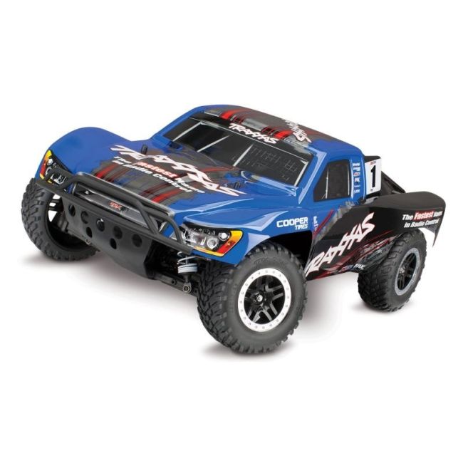 SLVR TRAXXAS Slash 4x4 VXL blau RTR ohne Akku/Lader