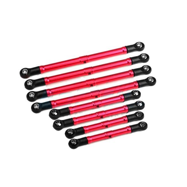 Einstellbare Aufhängung-Link-Set 6061-T6 Alu rot