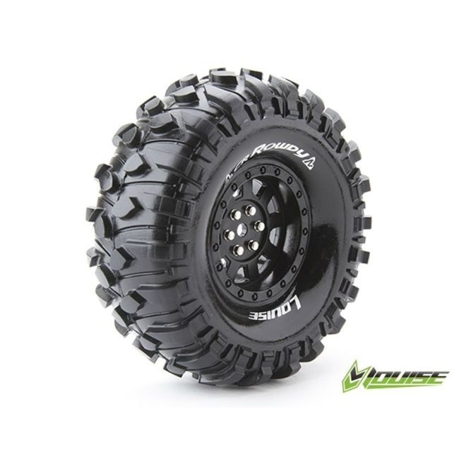 LOUISE, LT3233VB, CR-ROWDY 1.9 supersoft velg zwart