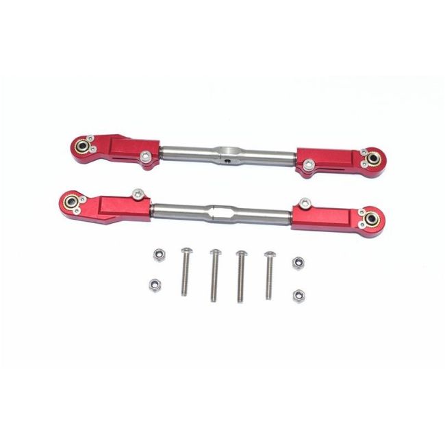 ALUMINUM+STAINLESS STEEL REAR UPPER ARM TIE ROD -10PC SET