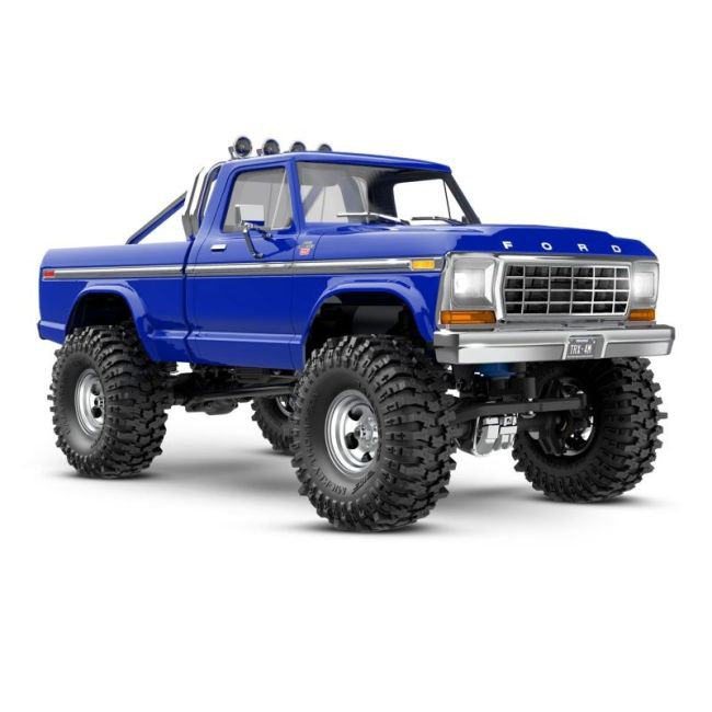 SLVR TRX TRX-4M Ford F150 4x4 lifted blau 1/18 Crawler RTR