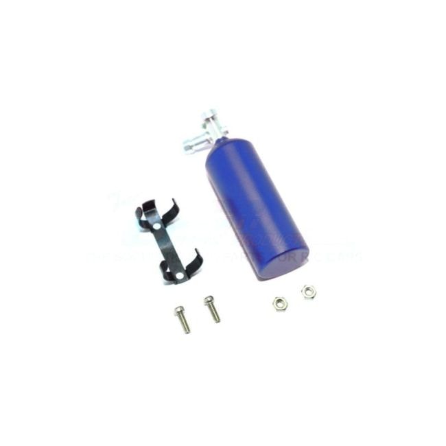 SCALE ACCESSORIES FOR CRAWLERS: NOS GAS TANK -6PC SET blue