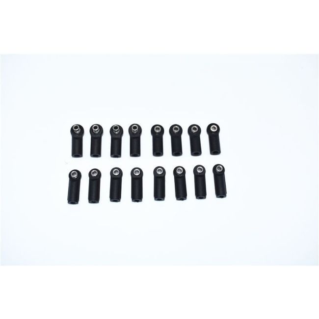 PLASTIC BALL ENDS FOR ER2160S - 16PC SET black