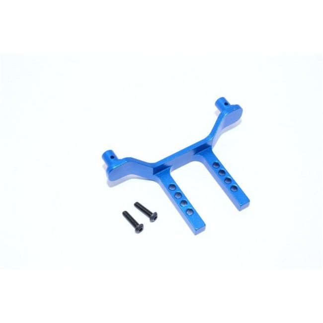 ALUMINIUM FRONT/REAR BODY POST MOUNT  - 1PC SET blue