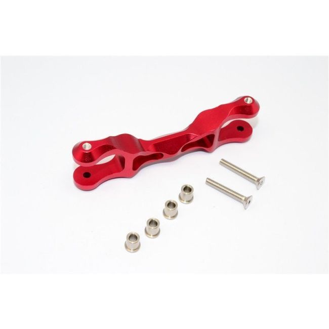 ALUMINIUM STEERING BELLCRANK SUPPORT - 1PC red