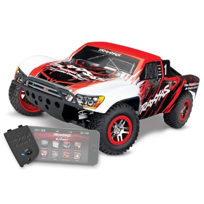 TRAXXAS - TRX68086-4REDS - SLVR TRAXXAS Slash 4x4 VXL rot/weiß 1/10 SC RTR Aktion