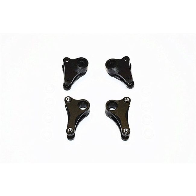 ALLOY FRONT+REAR ROCKER ARM - 4PCS SET black