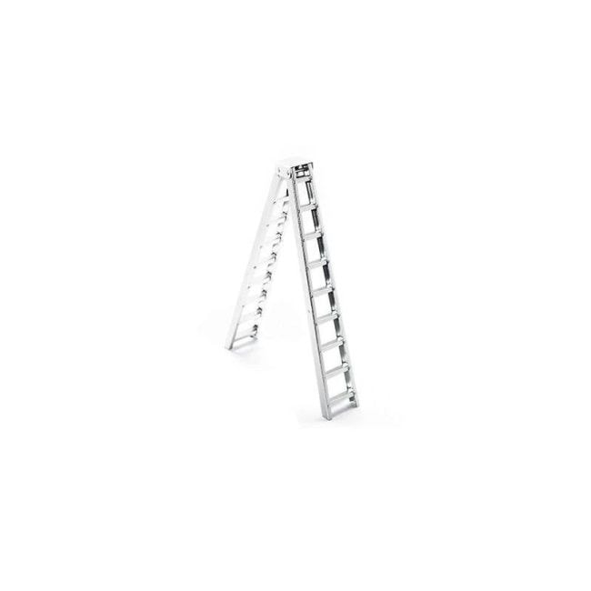 SCALE ACCESSORIES: ALU LONG STEP LADDER FOR CRAWLERS -1PC