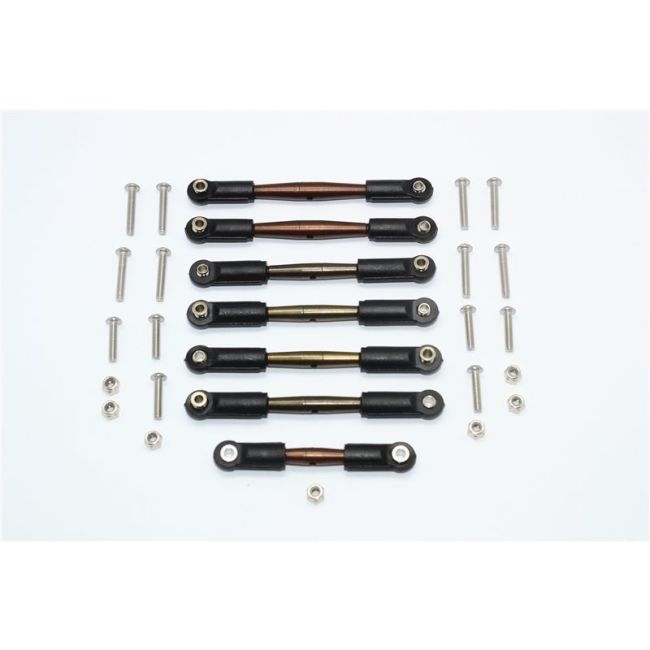 SPRING STEEL ADJUSTABLE TIE RODS -28PC SET