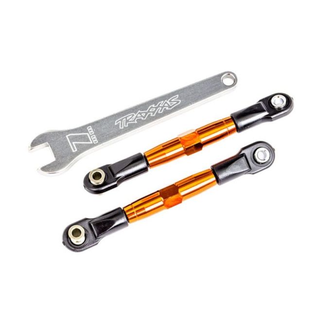 koop Camber trekstang 7075-T6 aluminium oranje 67mm voor l/r by Traxxas for only € 36,95 in TRX 2000 tot 2699, Ophanging, Ophanging / koppelingen, Turnbuckles & Threaded Rods at Bliek Modelbouw, Bliek Modelbouw. Beschikbaar