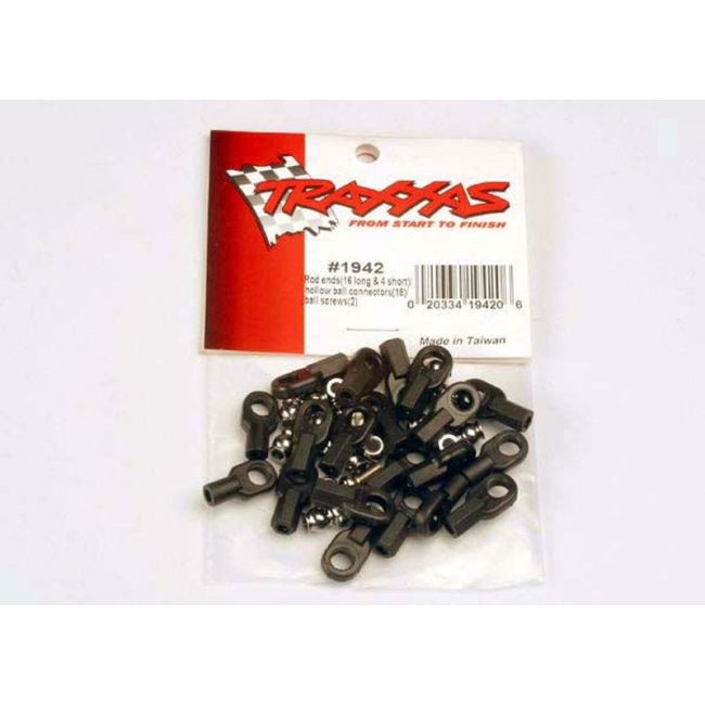 koop Kogelkoppen (16x lang, 4x kort) by Traxxas for only € 8,95 in TRX 1500 tot 1999, Ophanging / koppelingen, Turnbuckles & Threaded Rods, Onderdelen besturing, Ultra Schokbrekers, Schokbrekers Pro Aluminium, Voorwielophanging en stuurinrichting at Bliek Modelbouw, Bliek Modelbouw. Beschikbaar