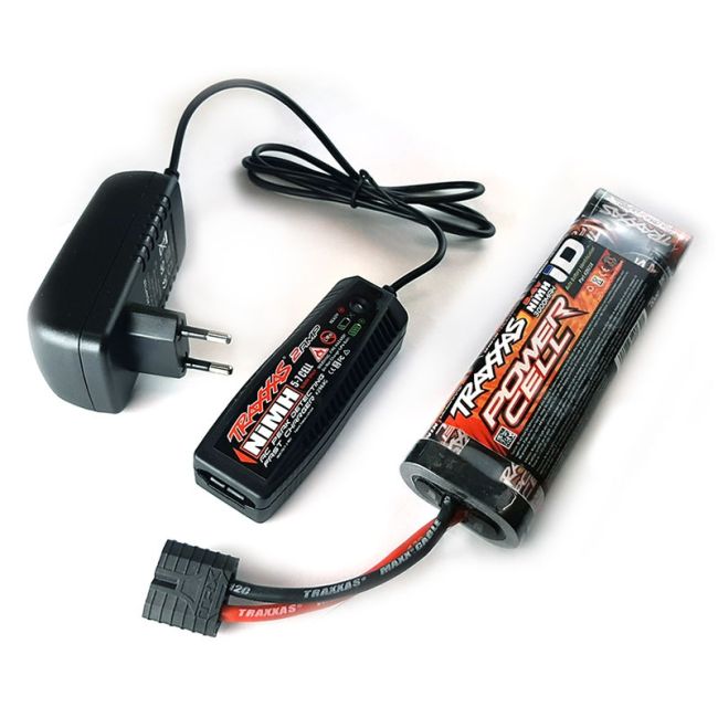 koop AC-oplader 230V & NiMH 7-cels stick 3000mAh 8,4V set by Traxxas for only € 66,95 in TRX 2700 tot 3499, Electronica at Bliek Modelbouw, Bliek Modelbouw. Beschikbaar