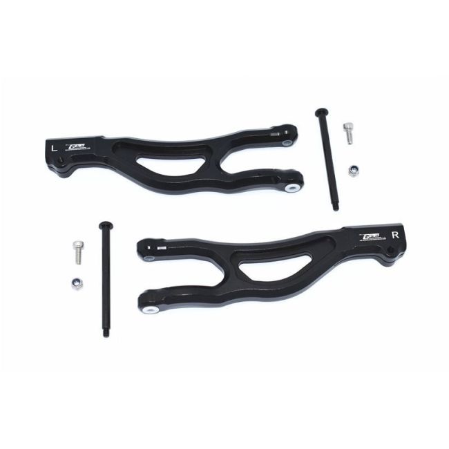 ALUMINUM FRONT UPPER ARMS -8PC SET black