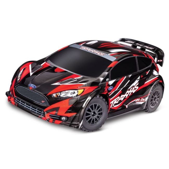 TRAXXAS Ford Fiesta ST 4x4 BL-2S rood 1/10 Rally RTR