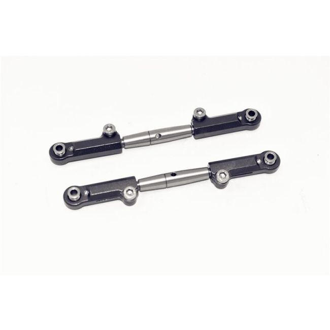 ALLOY FRONT ADJUSTABLE UPPER ARM-1PR black