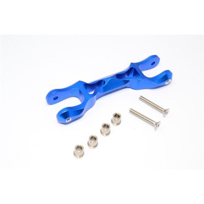 ALUMINIUM STEERING BELLCRANK SUPPORT - 1PC blue