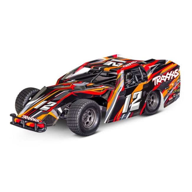 TRAXXAS Slash Gemodificeerde BL-2S oranje 1/10 Dirt Oval Racer RTR