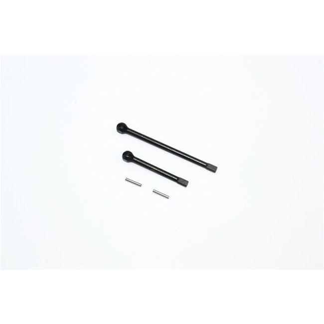 STEEL #45 DOGBONE FOR FRONT CVD - 4PC SET black