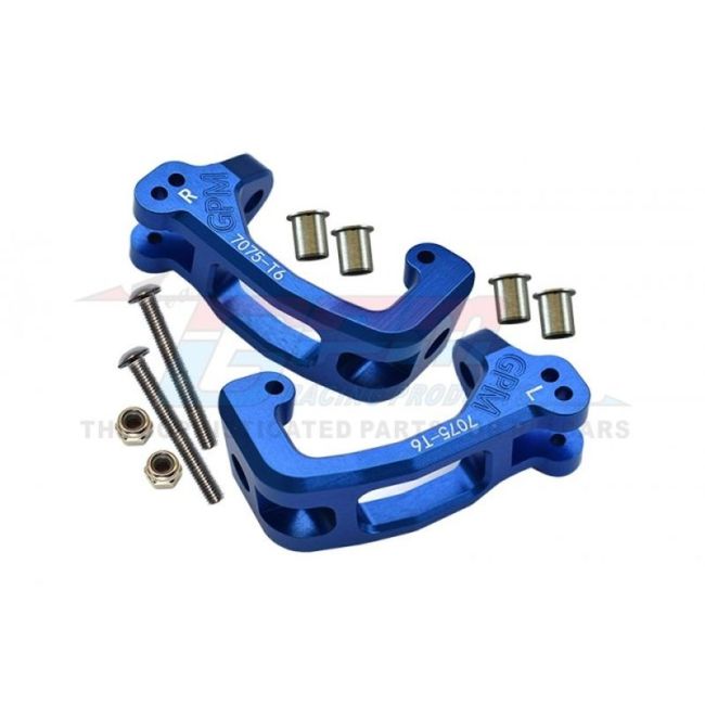 Aluminium 7075-T6 C-Hubs vorne blau