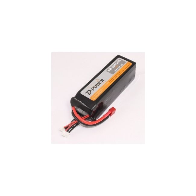 D-Power SD-5800 4S Lipo (14,8V) 45C - T-Stecker