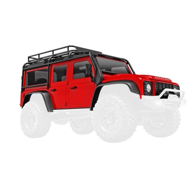 Body TRX-4M Defender red complete