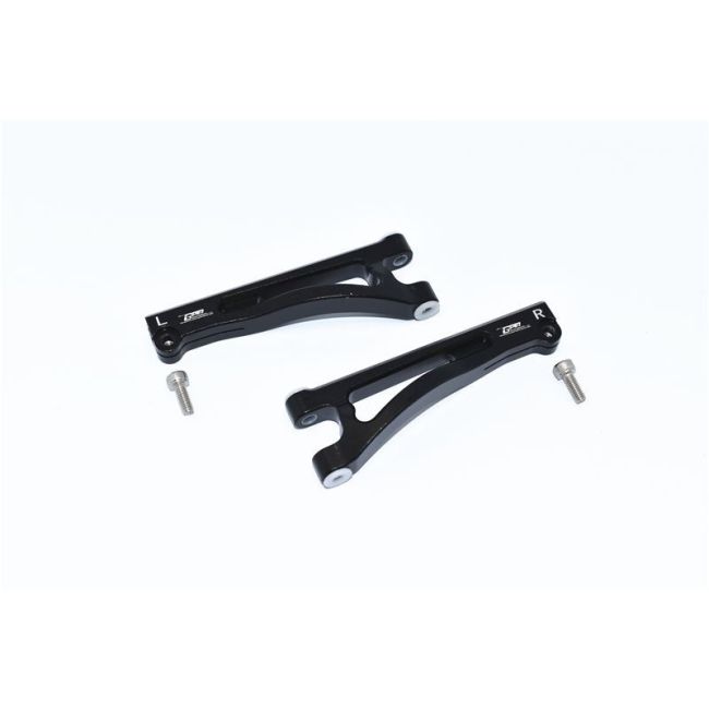 ALUMINUM FRONT UPPER ARMS -4PC SET black