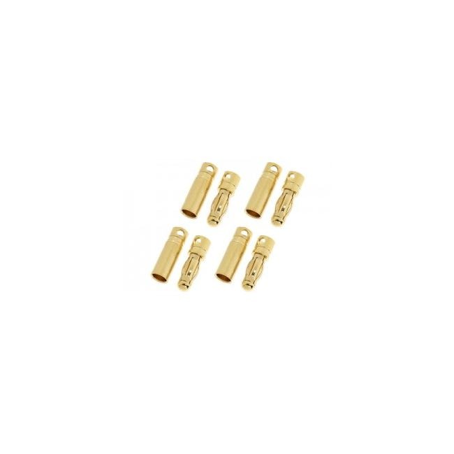 Goud Contacten - 4mm (4 sets)