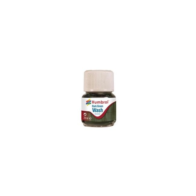 28ML ENAMEL WASH DARK GREEN