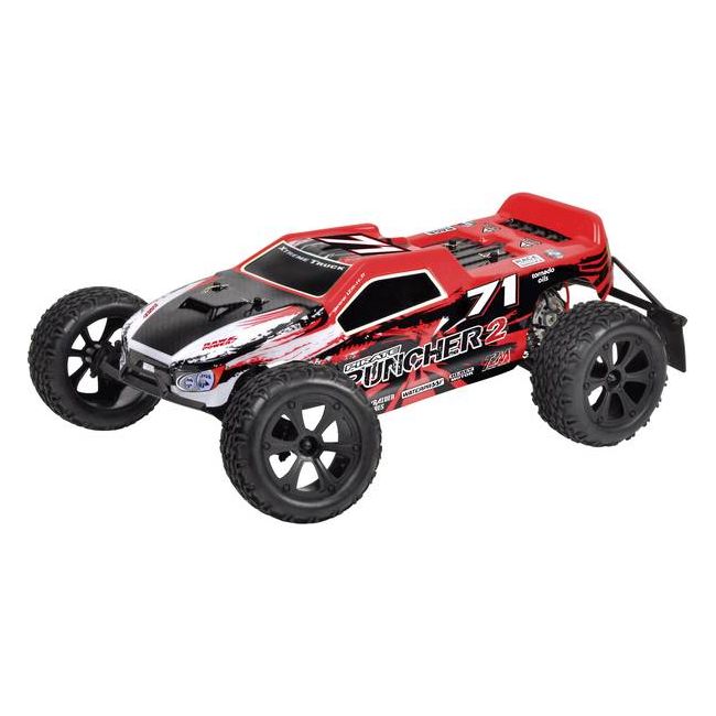 T2M Pirate Puncher 2 Brushed 1:10 RC auto Elektro Monstertruck Achterwielaandrijving RTR 2,4 GHz