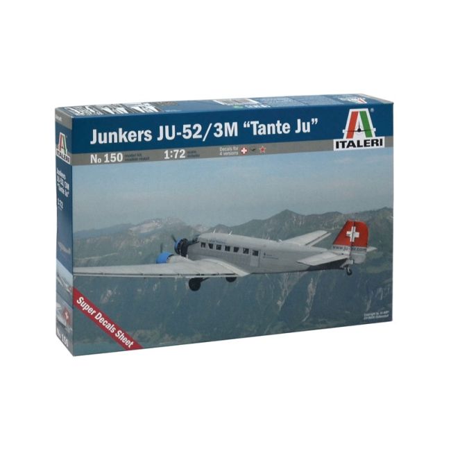 Italeri 1/72 JUNKERS JU-52 3/M TANTE JU