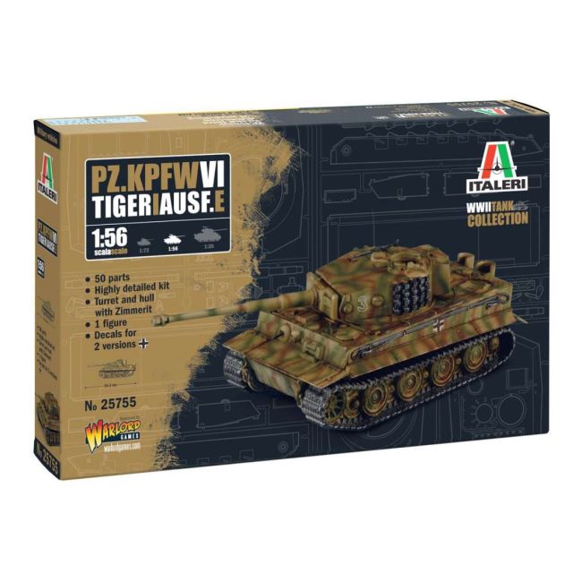 Italeri 1/56 PZ. KPFW. VI TIGER I AUSF.