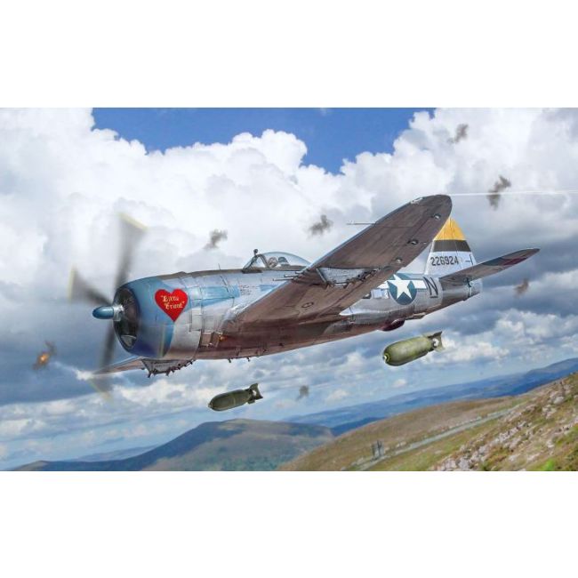 Italeri 1/48 P-47D THUNDERBOLT E.T.O. 