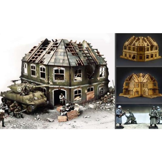 Italeri 1/72 BASTOGNE SIEGE MDF VERSION 1944 