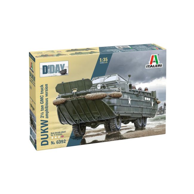 Italeri 1/35 DUKW AMPHIBIOUS TRUCK D-DAY NORMANDY 1944