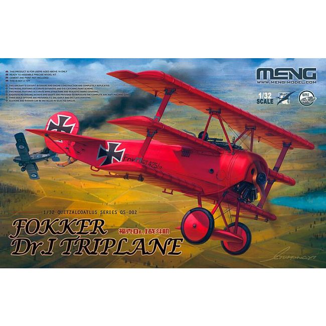 1/32 FOKKER DR. I TRIPLANE 