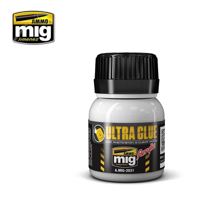 ULTRA GLUE - ETCH CLEAR PARTS JAR 40 ML