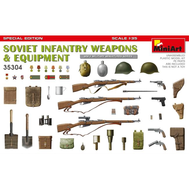 SOVIET INFANTRY en WEAPONS EQUIPMENT S.E.