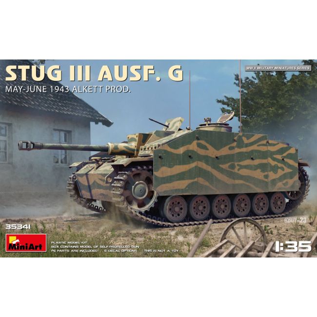 1/35 STUG III AUSF. G MAY/JUNE 1943 ALKETT PROD.