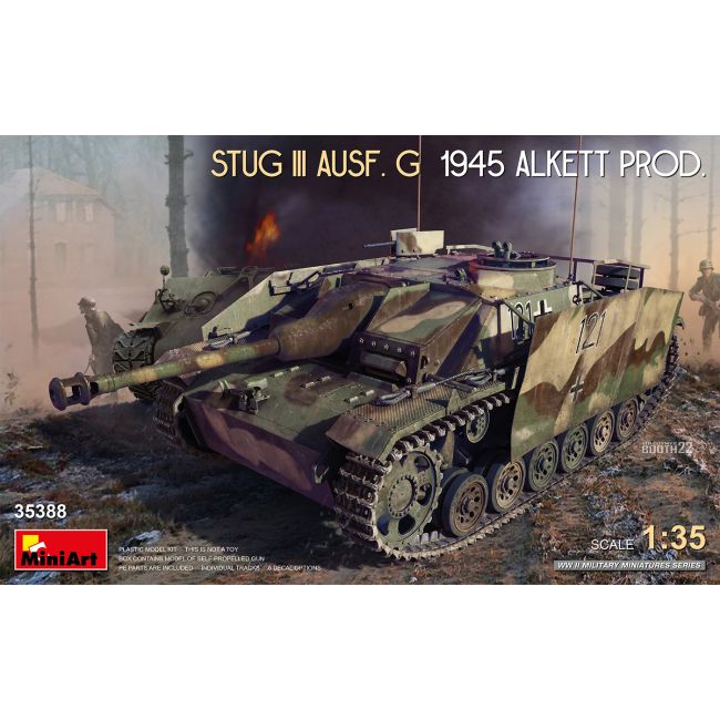 Miniart  1/35 STUG III AUSF. G 1945 ALKETT PROD