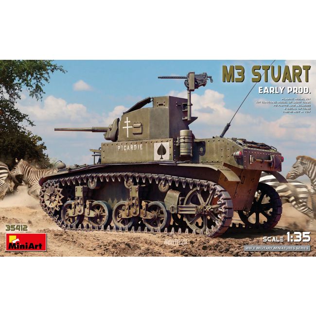 1/35 M3 STUART EARLY PROD. INTERIOR KIT 