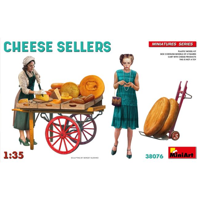 Miniart 1/35 CHEESE SELLERS 