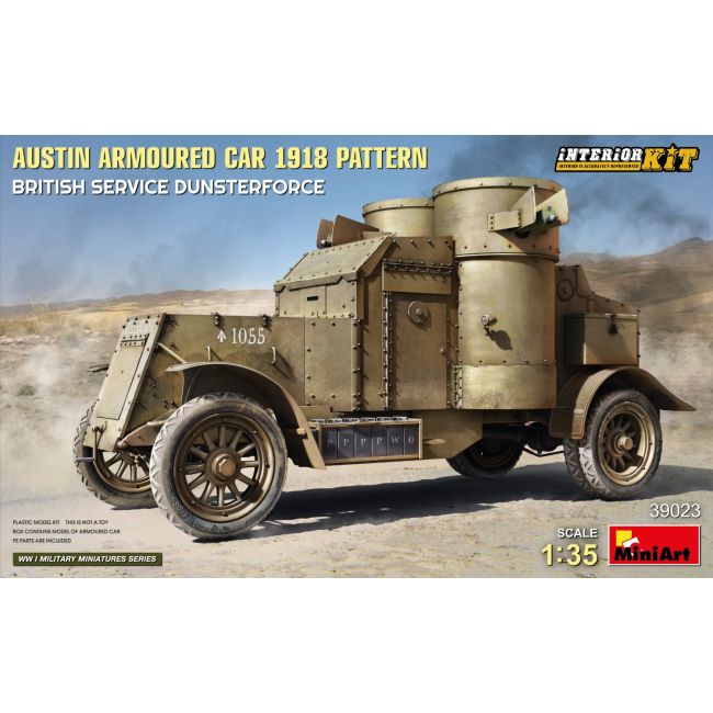 1/35 AUSTIN ARMOURED CAR 1918 BRITISH SERV. DUNSTERFORCE