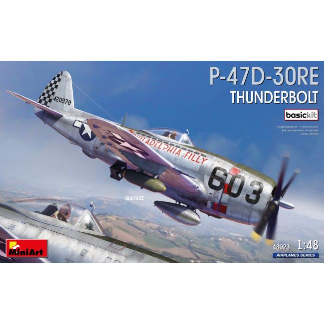 Miniart 1/48 P-47D-30RE THUNDERBOLT BASIC KIT