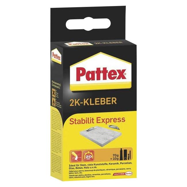 Pattex Stabilit Express Tweecomponentenlijm PSE6N 80 g