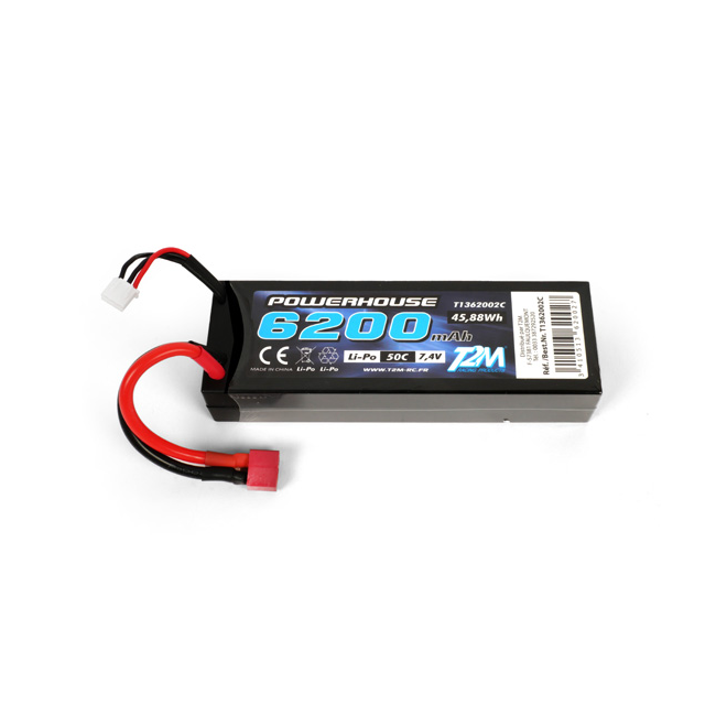 Lipo 2S/7,4V 6200 mAh 50C