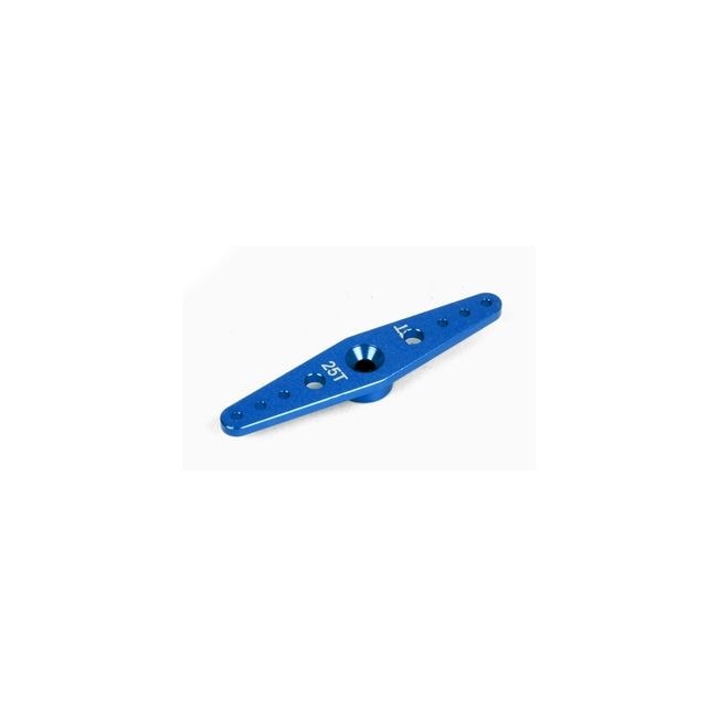 T2M Alu stuurarm blauw dubbel - T422564B