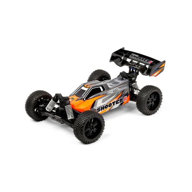 Pirate Shooter II 4WD 1/10 XL OFF ROAD Buggy (Grijs/oranje)