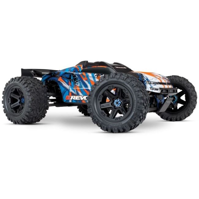 TRAXXAS E-Revo BL 2.0 4x4 VXL oranje RTR zonder Accu/Lader