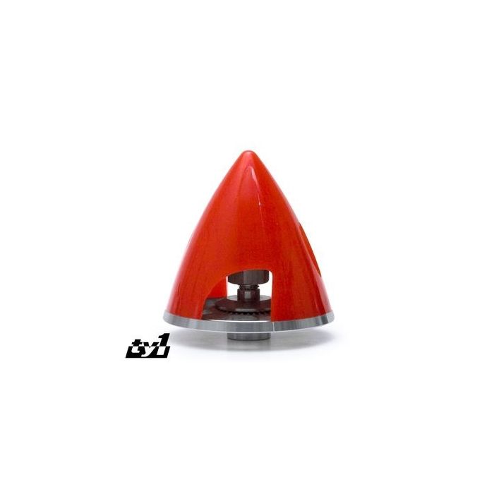 Spinner 45mm Red 3mm Shaft EP
